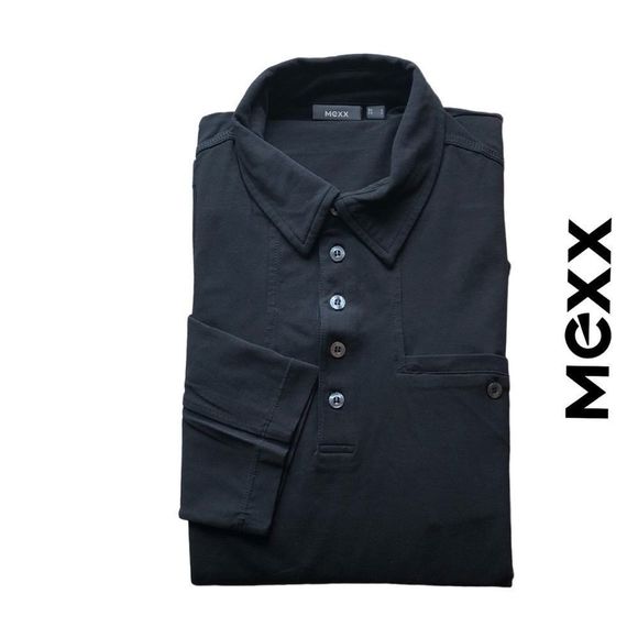 Mexx Other - MEXX Long Sleeve Stretch Pocket Front Shirt -‎ Size L